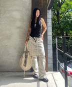 【SCULPTOR】Classic Sleeveless Hoodie - 2 colors