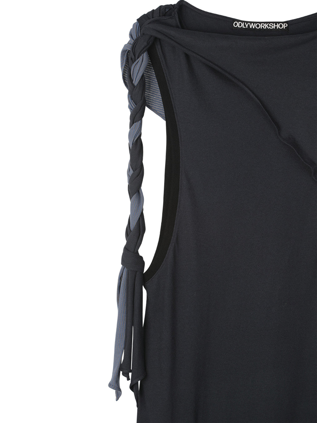 【odlyworkshop】Braided Cape Dress  - 2 colors