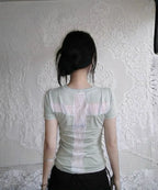 【Fancy Club】BACK CROSS TEE [5 colors]