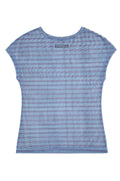 【odlyworkshop】Mesh checked Tee - 3 colors