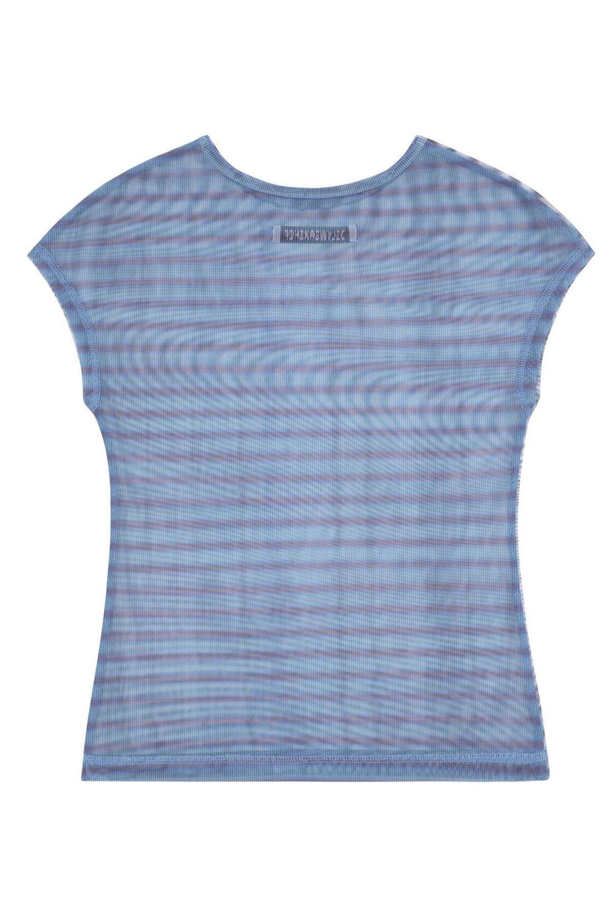 【odlyworkshop】Mesh checked Tee - 3 colors