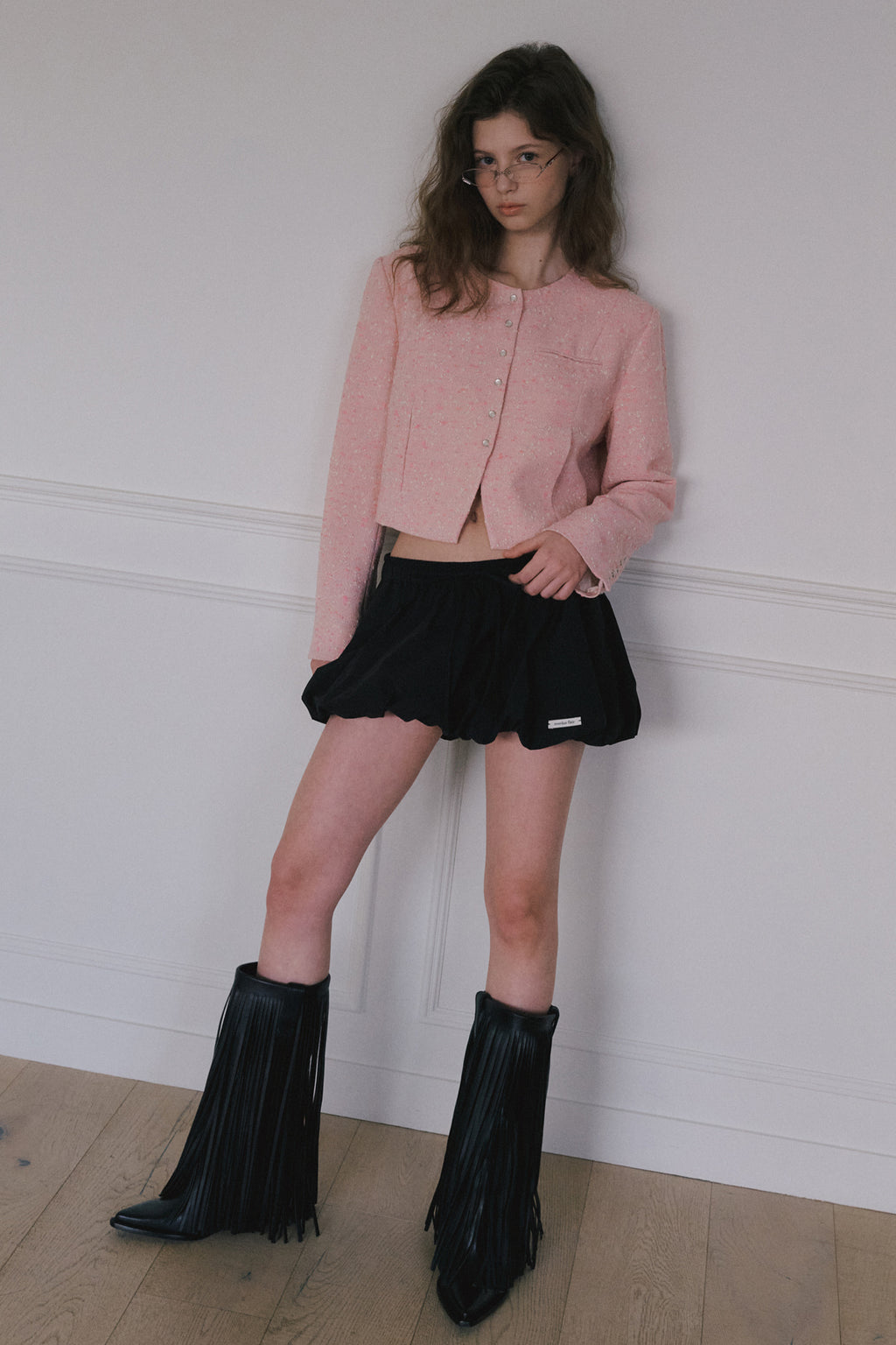 【overdue flair】BALLOON MICRO MINI SKIRT - 2 colors