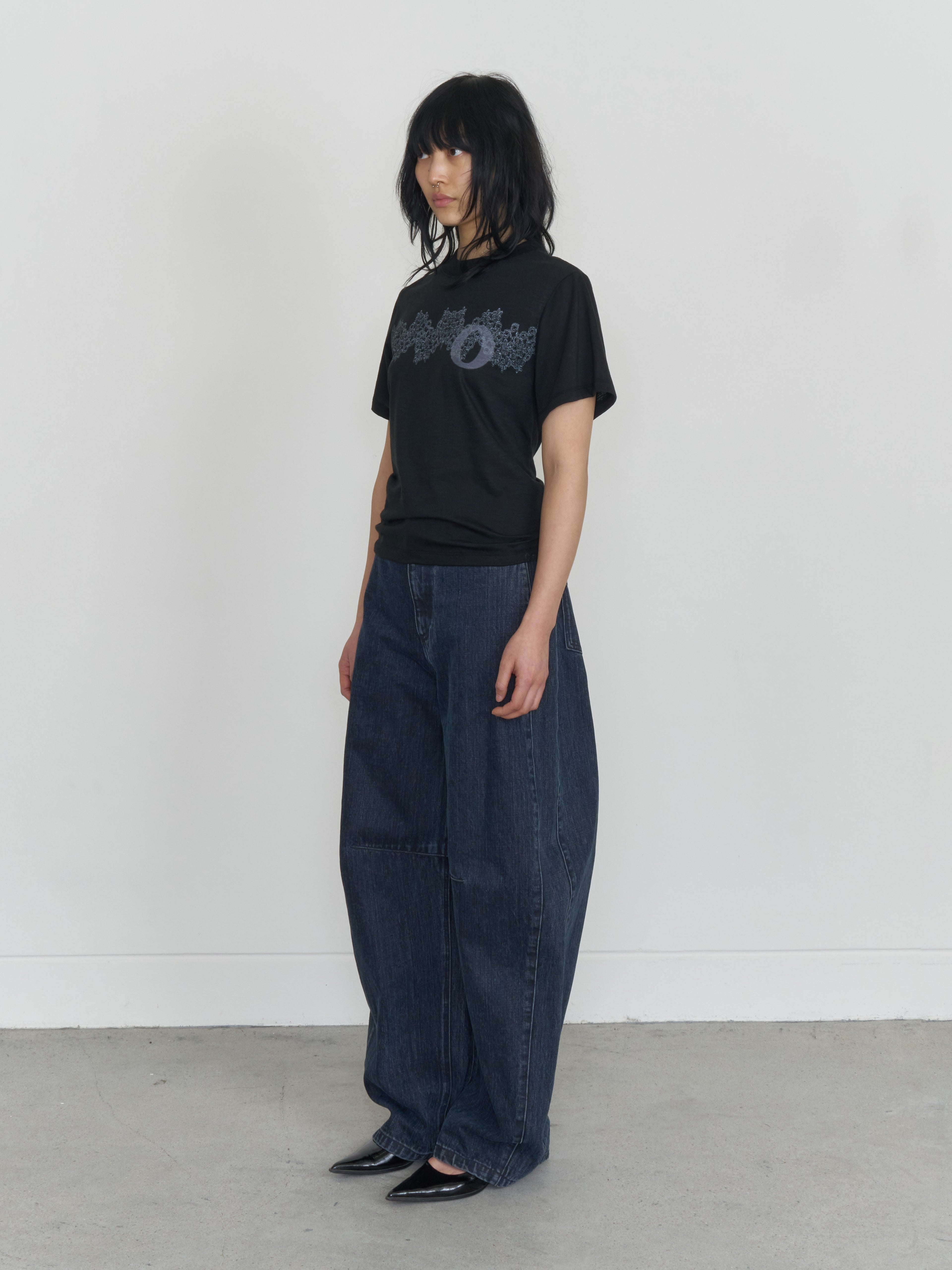 【odlyworkshop】Doily Corset Tee - 3 colors