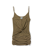 【mschief】TWIST DRAPED SLEEVELESS - 3 colors