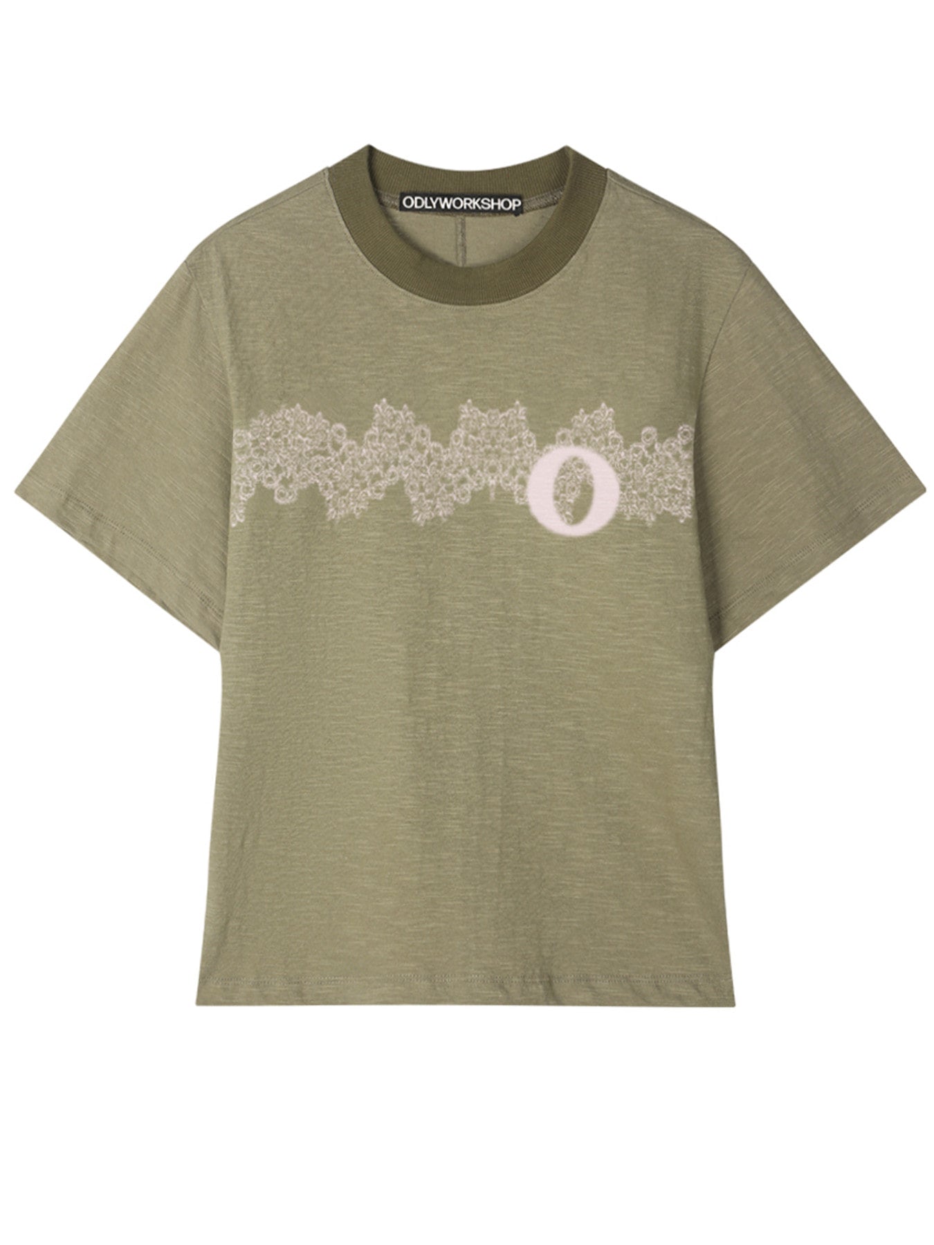 【odlyworkshop】Doily Corset Tee - 3 colors