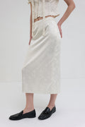 【overdue flair】JACQUARD PENCIL SKIRT