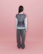 【odlyworkshop】Starburst Mesh Tee