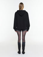 【3hreeto8ighty】EYELET POCKET HOODIE ZIP-UP - 2 colors