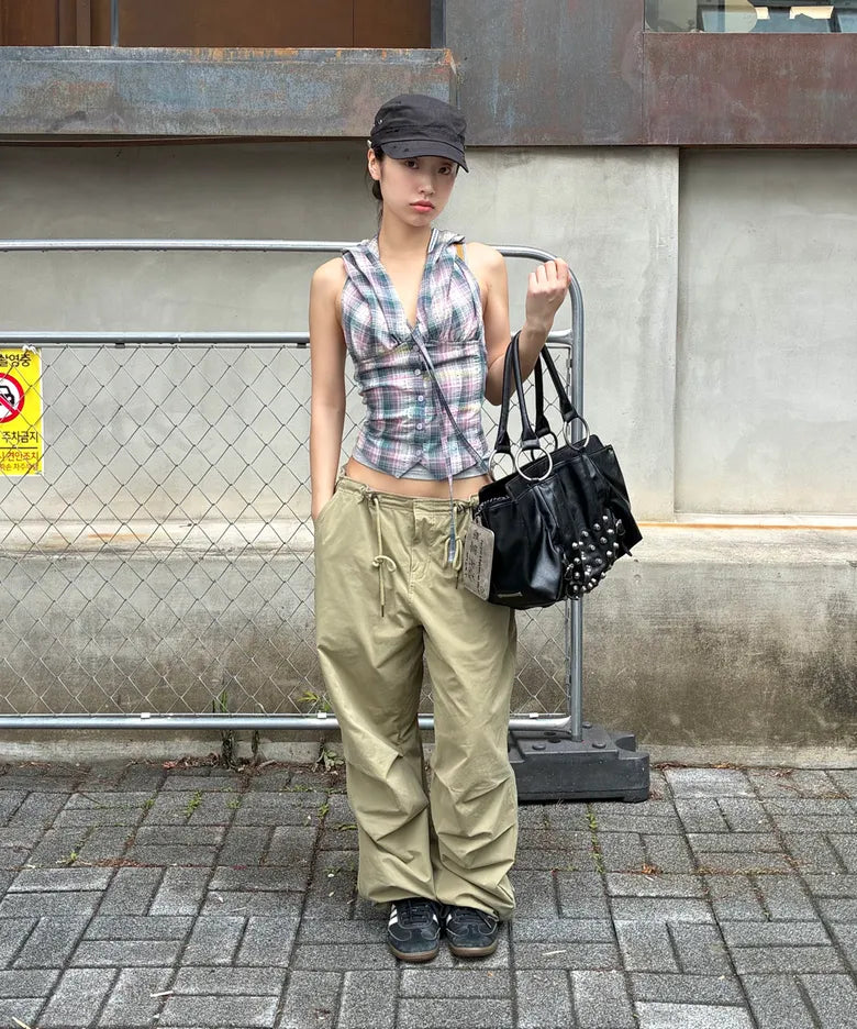 【SCULPTOR】Cowgirl Hoodie Vest - 3 colors