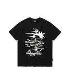 【niceghostclub】tornado logo tee [Black / White]