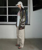 【SCULPTOR】Camouflage Mohair Zip-Up - 2 colors