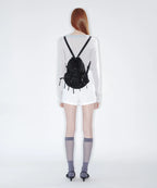 【fennec】BERRY POCKET BACKPACK [ SLIVER / BLACK ]