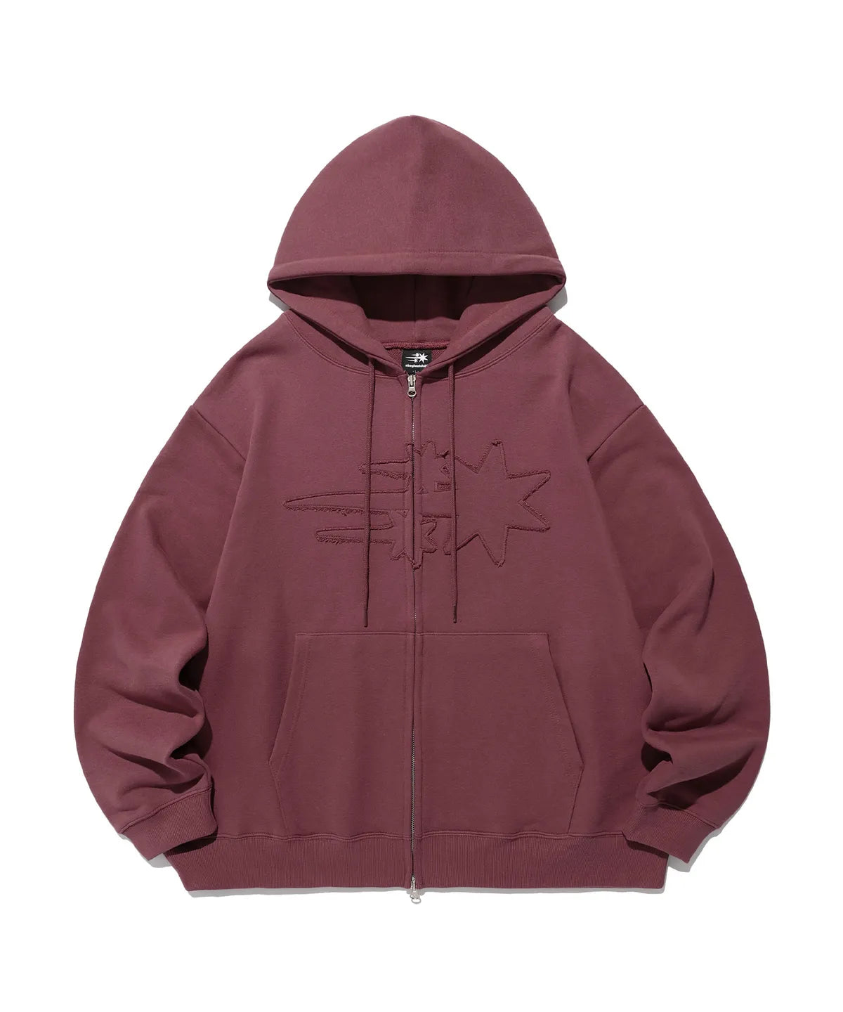 【niceghostclub】3star logo zip hoodie [6 colors]