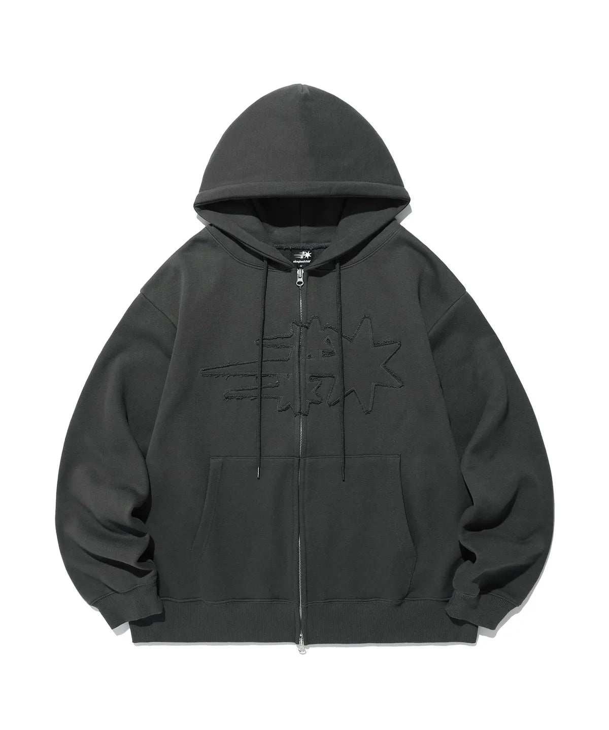 【niceghostclub】3star logo zip hoodie [6 colors]