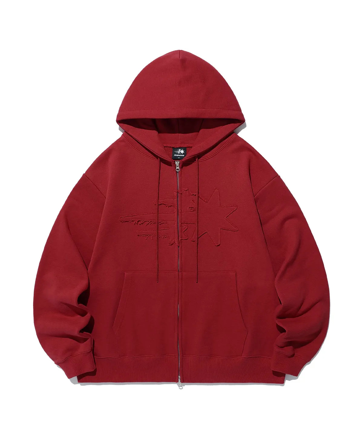 【niceghostclub】3star logo zip hoodie [6 colors]