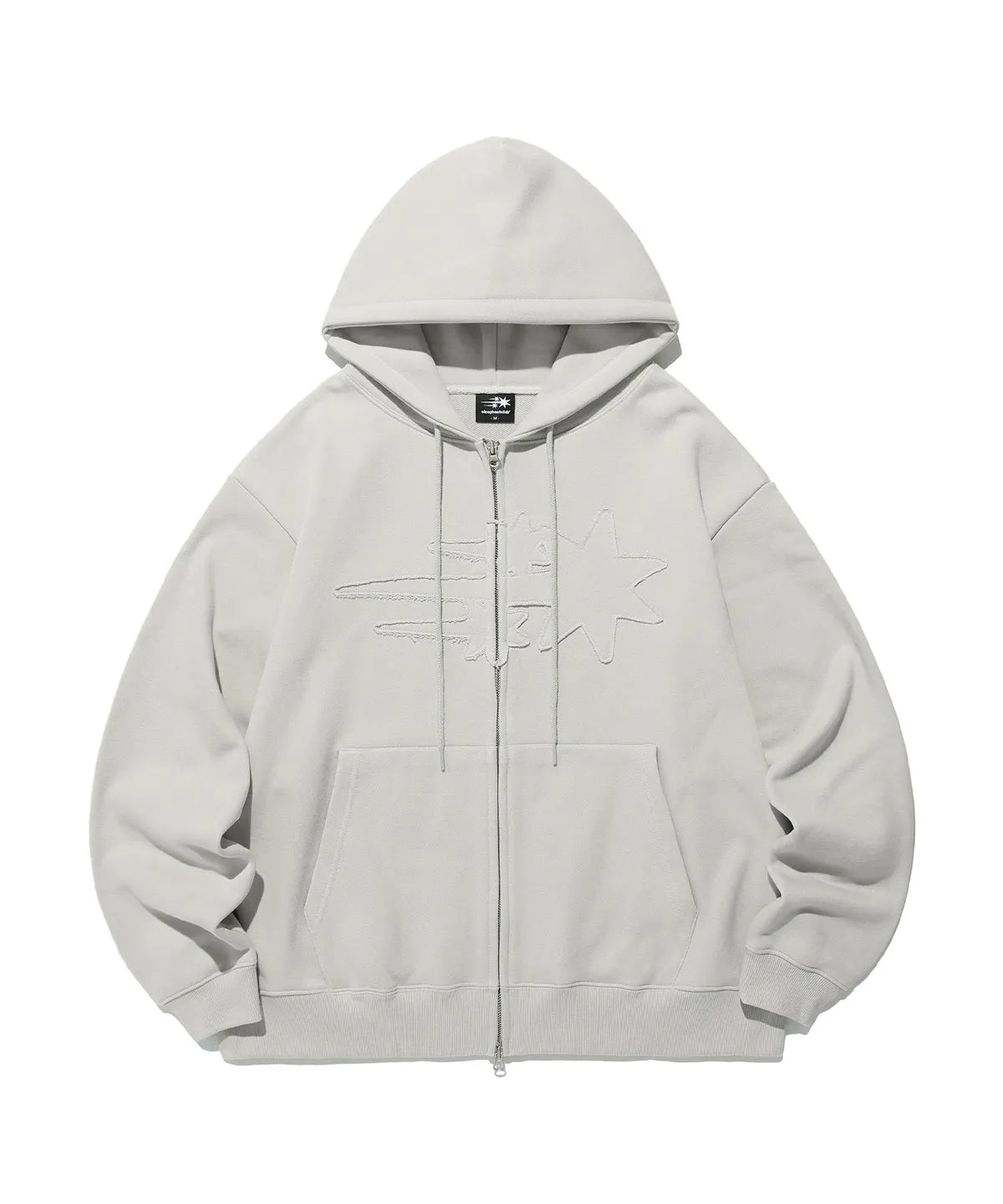 【niceghostclub】3star logo zip hoodie [6 colors]