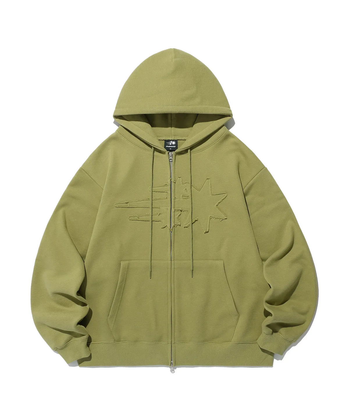 【niceghostclub】3star logo zip hoodie [6 colors]