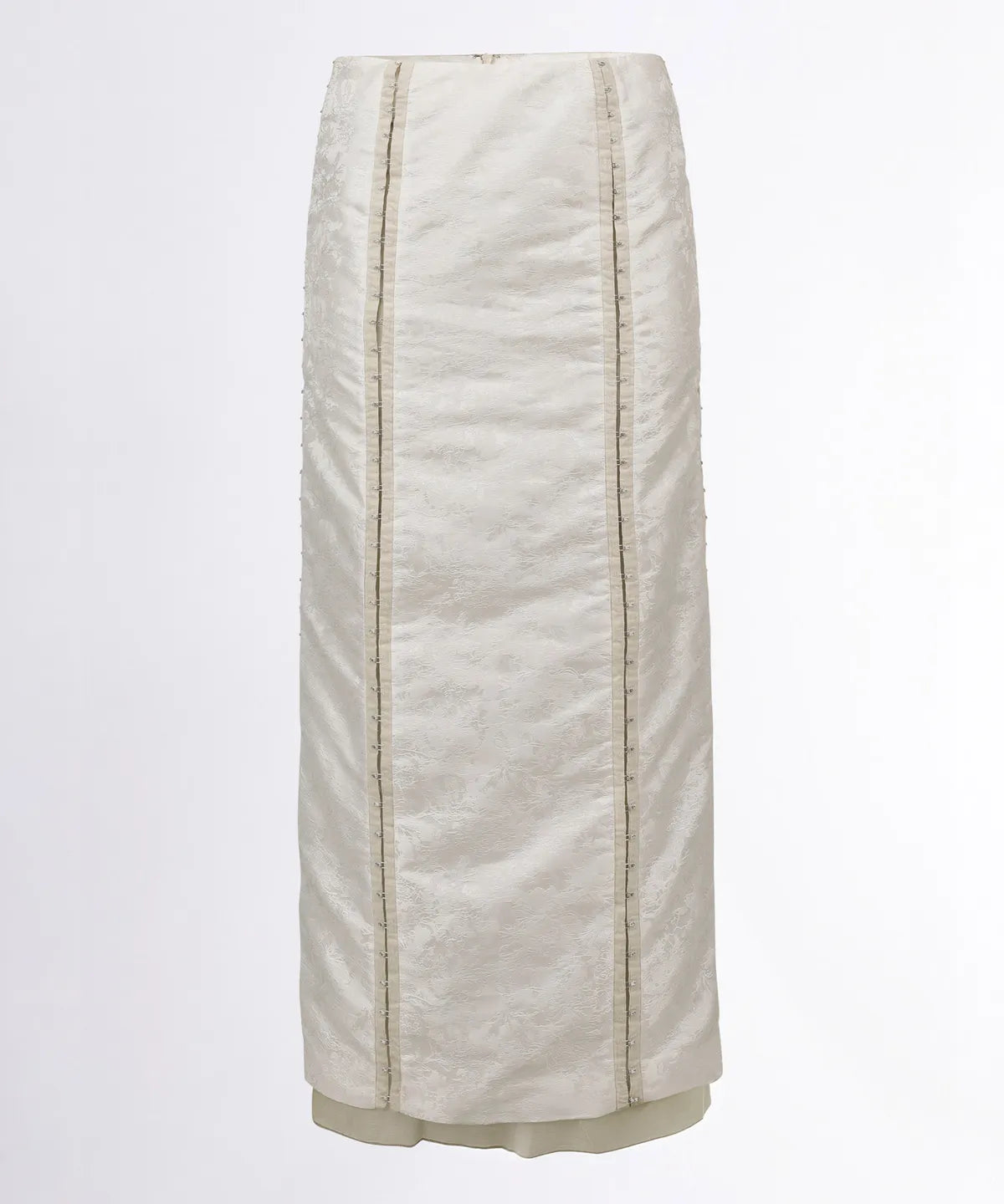 【SCULPTOR】Jacquard Layered Skirt - 2 colors