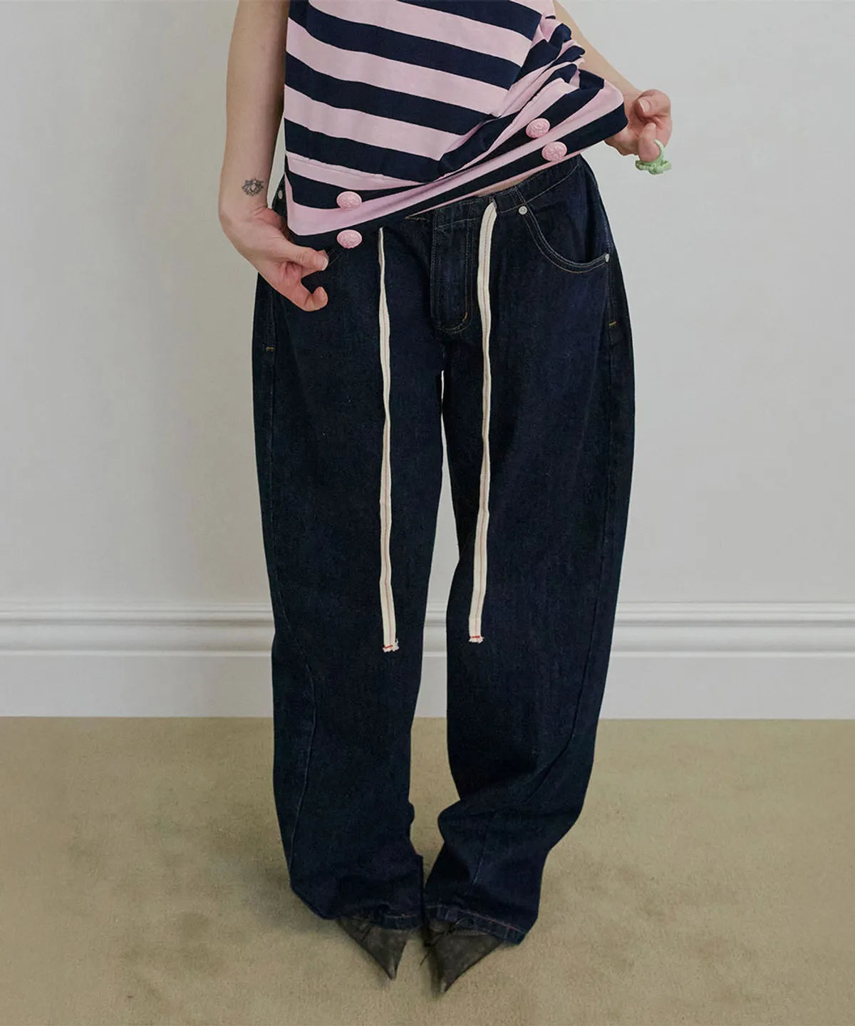 【SCULPTOR】Everyday Lowrise Denim  - 3 colors