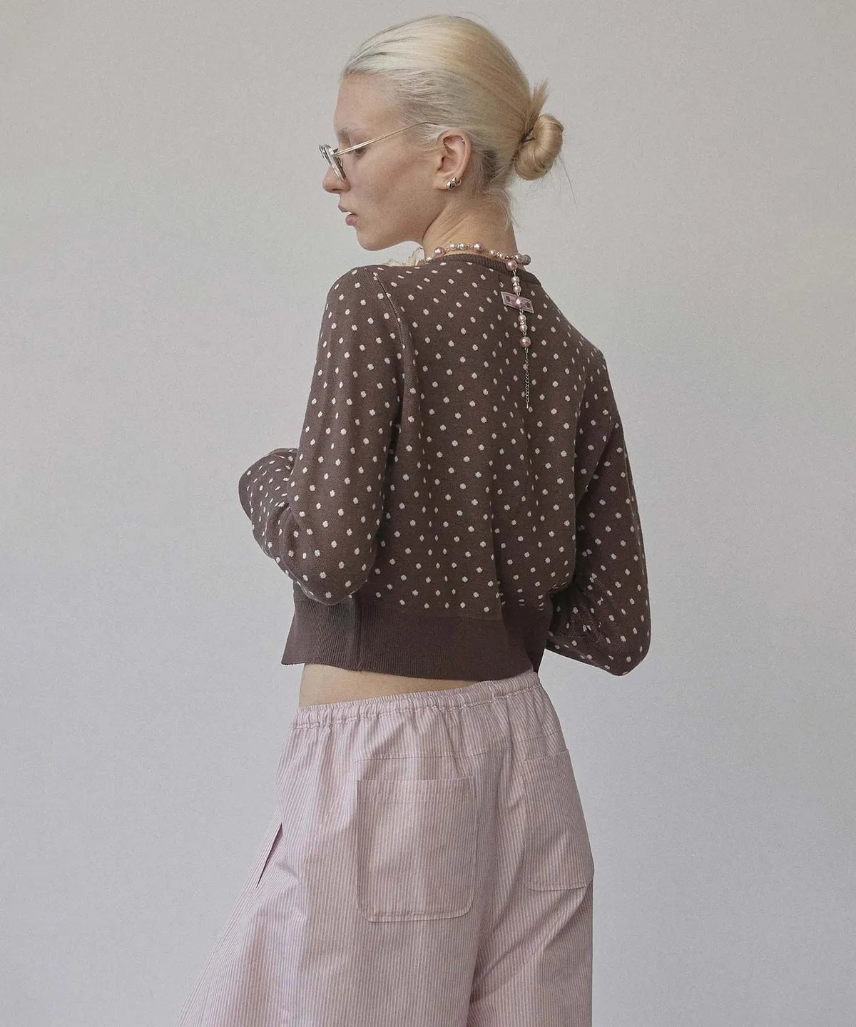 【SCULPTOR】Polka Dot Cardigan - 3 colors