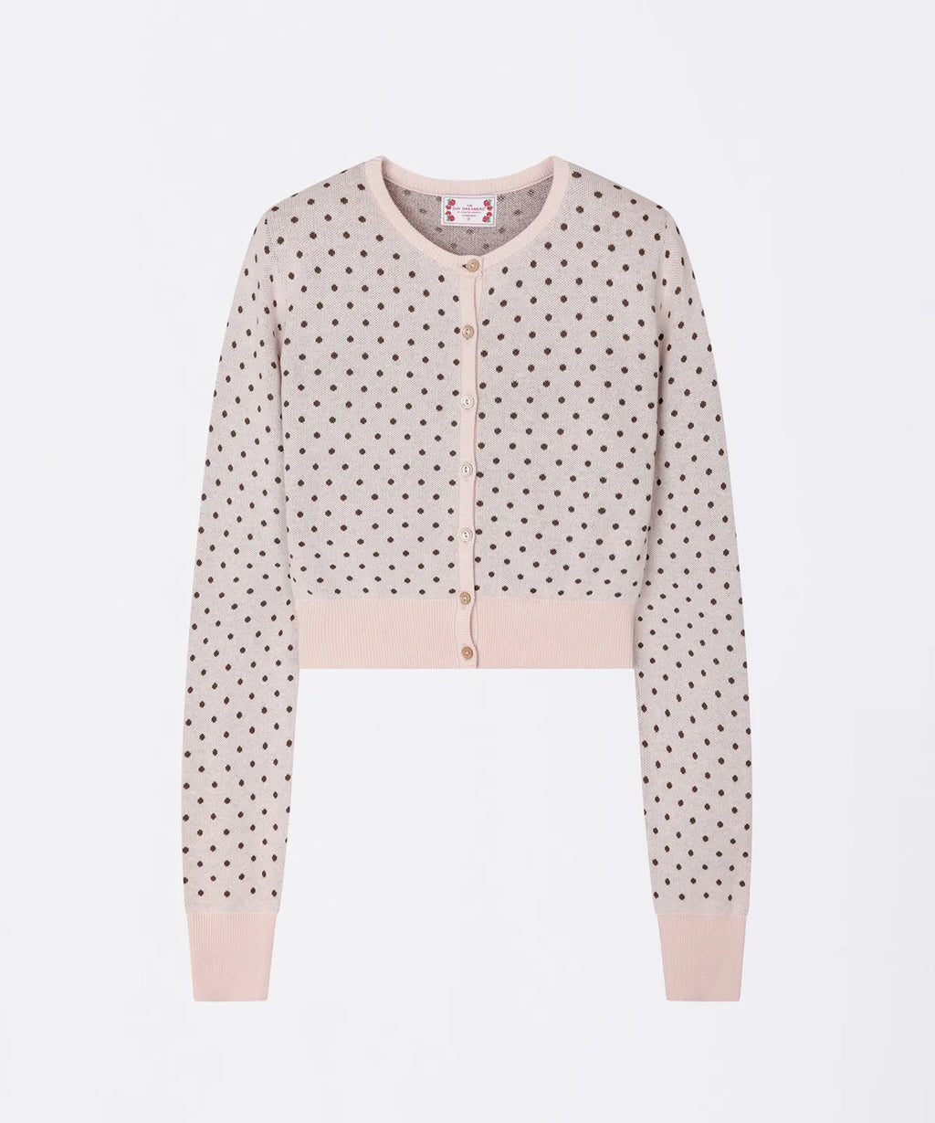 【SCULPTOR】Polka Dot Cardigan - 3 colors