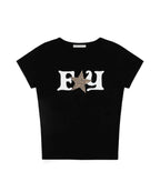 【Fancy Club】FY LEOPARD TEE [White / Red / Black]