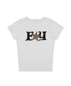 【Fancy Club】FY LEOPARD TEE [White / Red / Black]