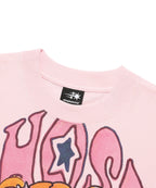 【niceghostclub】[ x soulpusssy cat ] ghostsoulgirl gyaru big big tee [pink/white]