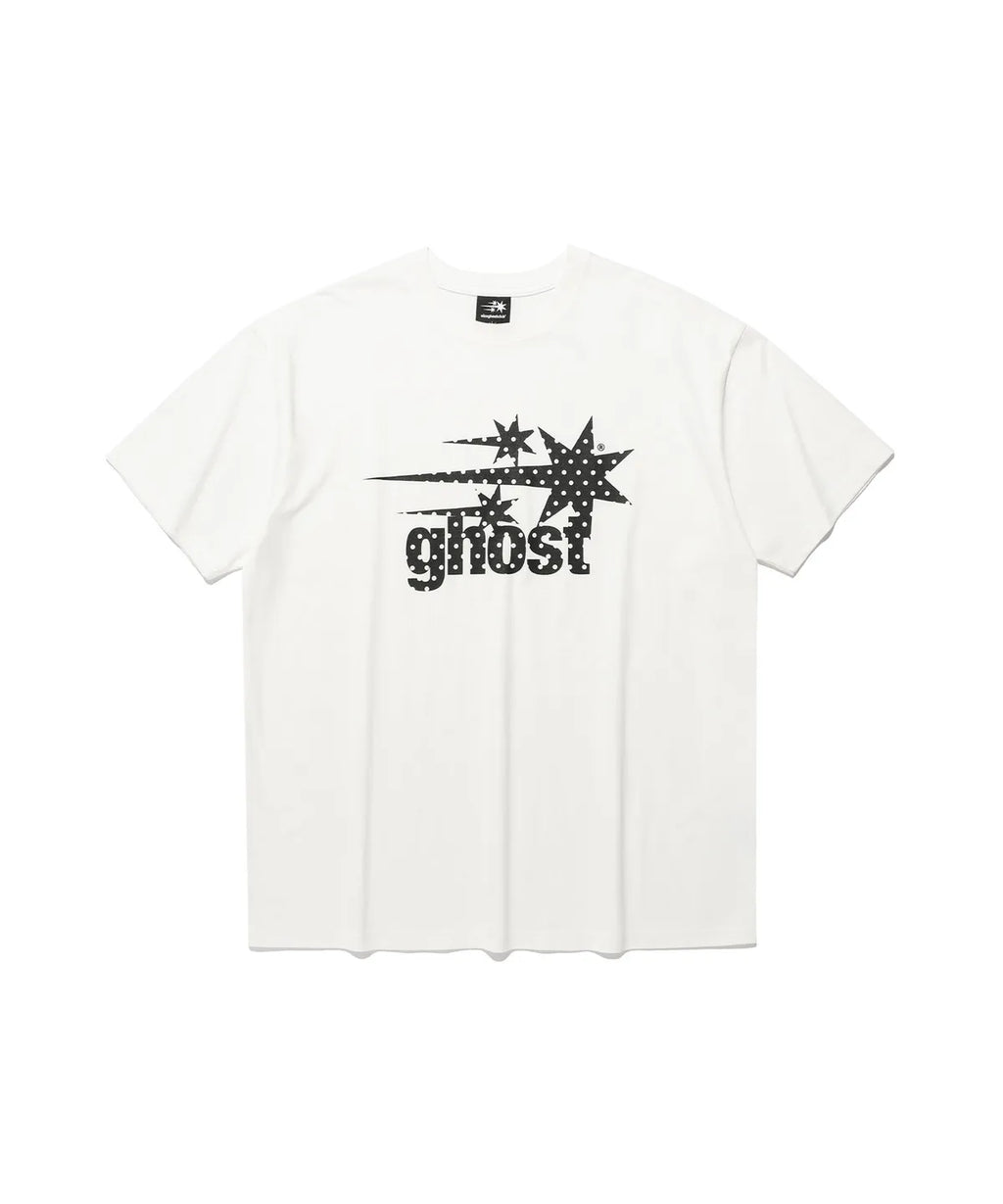 【niceghostclub】dot symbol tee [Brown / Black / White]