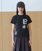 【BAUF】B logo 點點/條紋短袖 - 5 colors