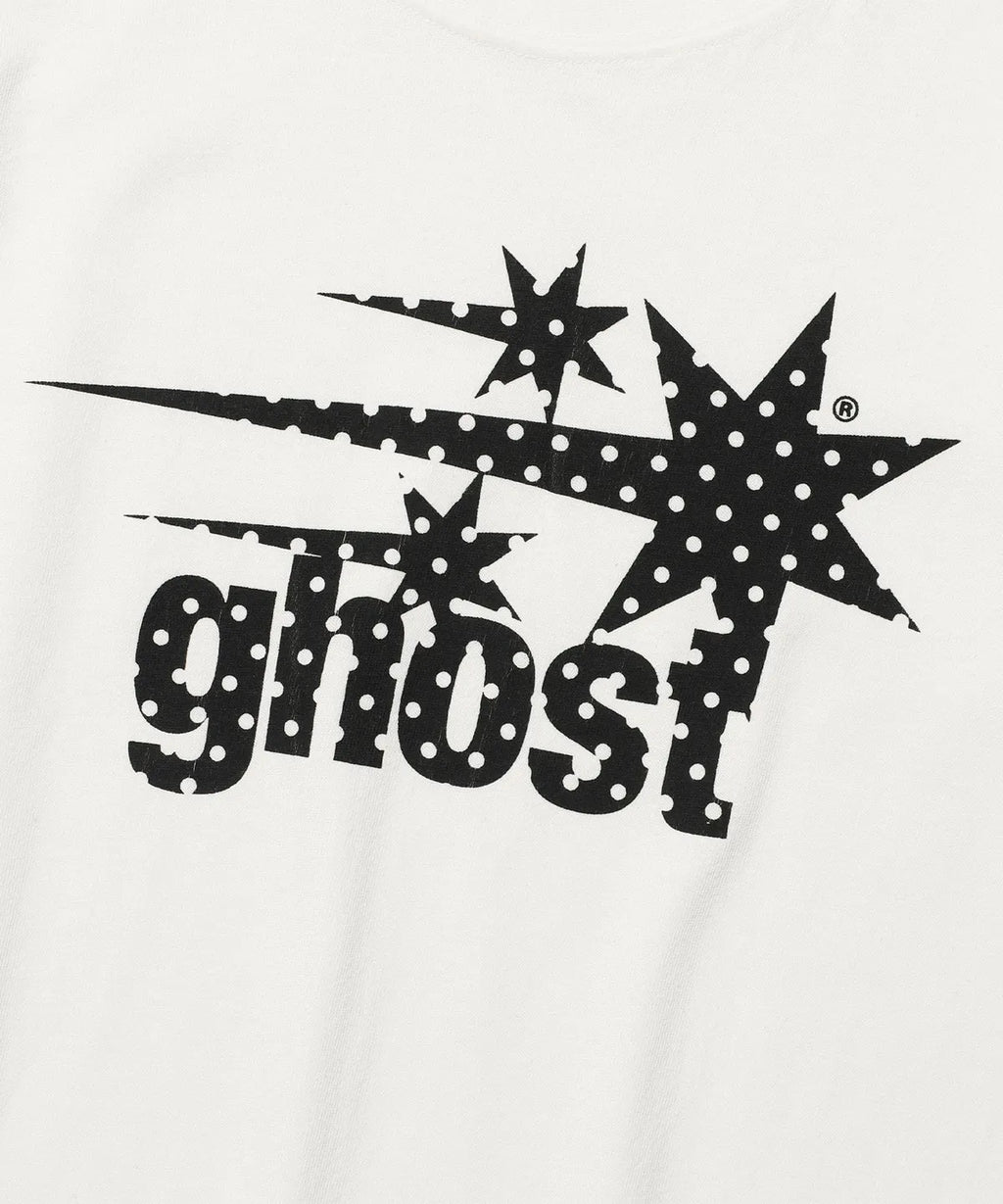 【niceghostclub】 dot symbol mini tee [ white / navy / charcoal / red ]