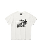 【niceghostclub】 dot symbol mini tee [ white / navy / charcoal / red ]