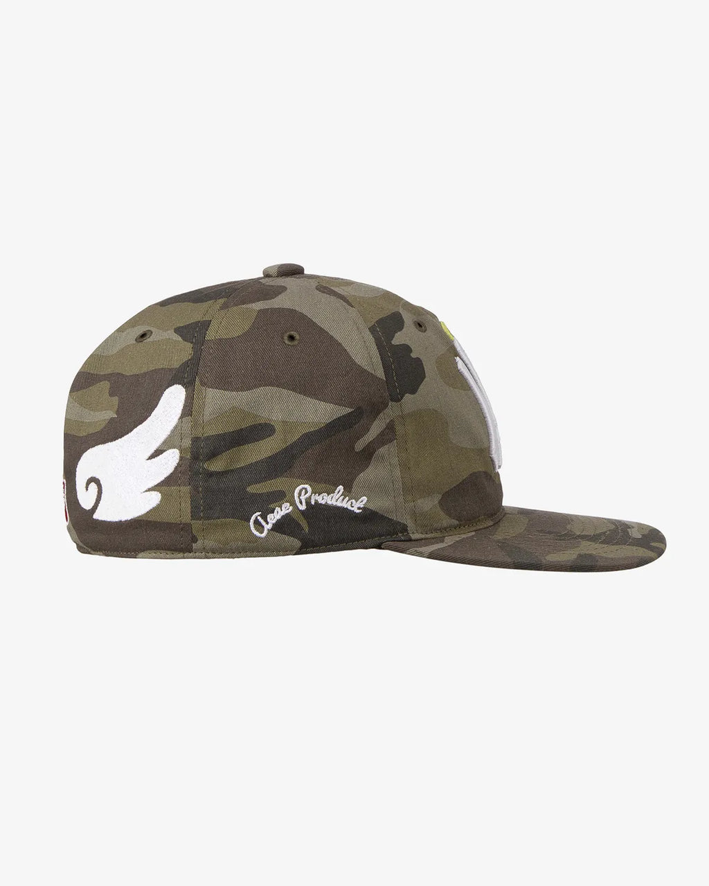 【aeae】AE SYMBOL ANGEL WING CAP [ CAMO / GREY ]