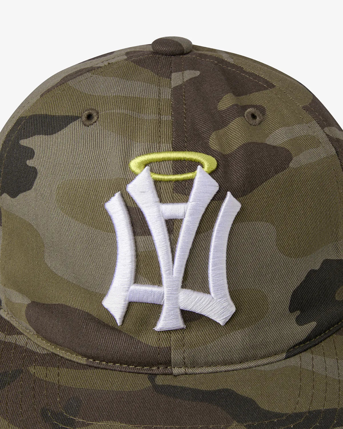 【aeae】AE SYMBOL ANGEL WING CAP [ CAMO / GREY ]
