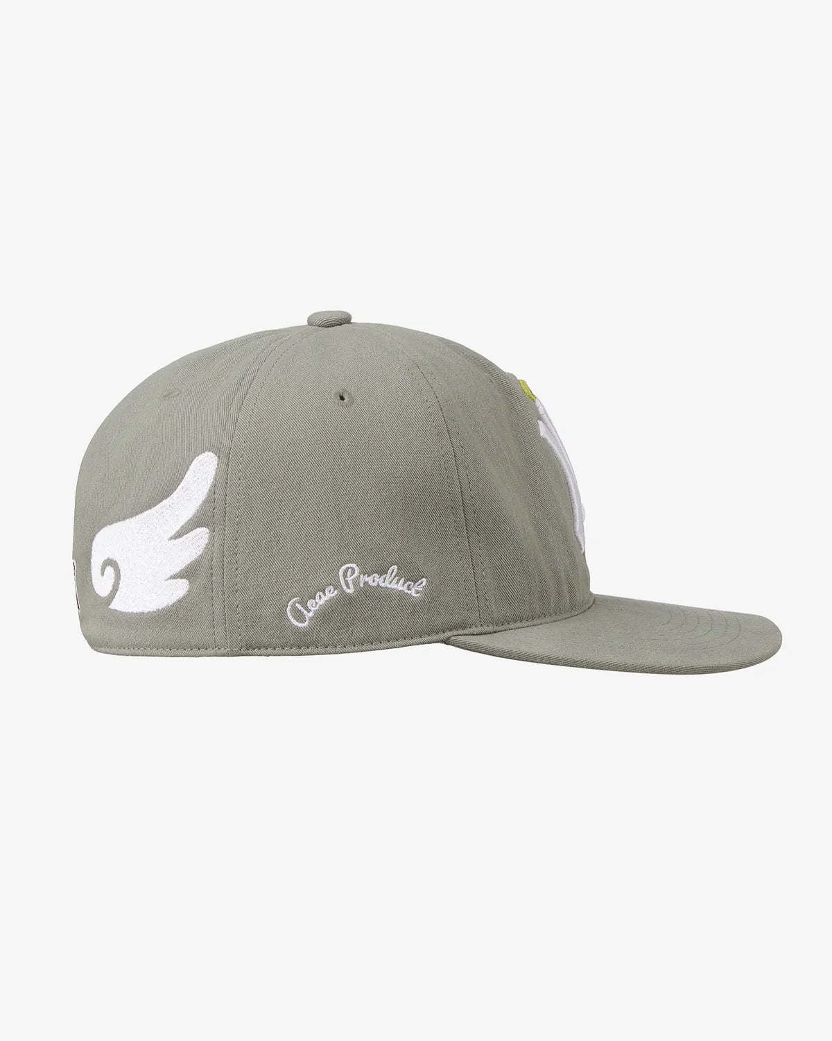 【aeae】AE SYMBOL ANGEL WING CAP [ CAMO / GREY ]