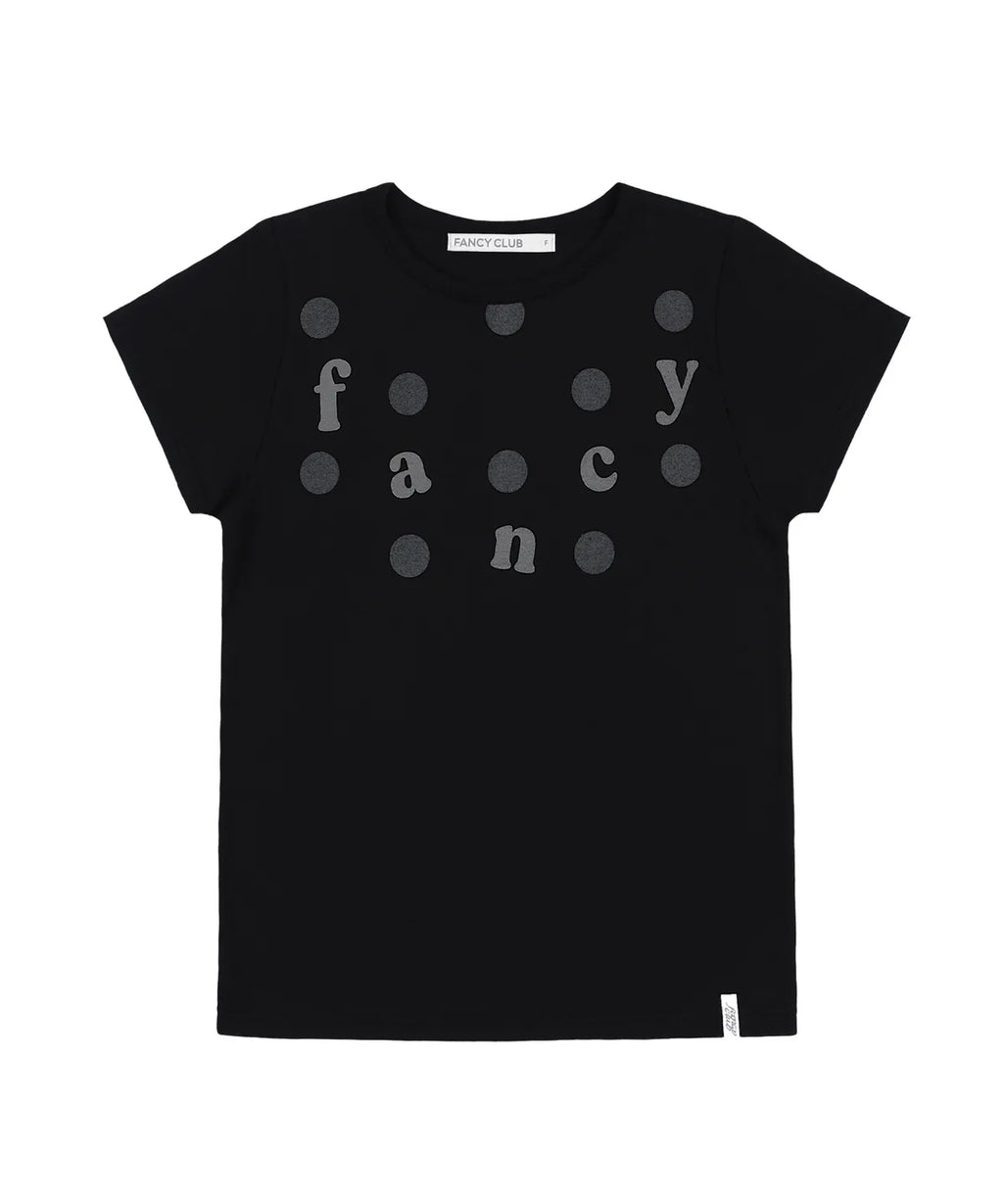 【Fancy Club】DOT FADE FANCY TEE [Black]