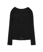 【Fancy Club】BACK CROSS LONG SLEEVE - 2 colors