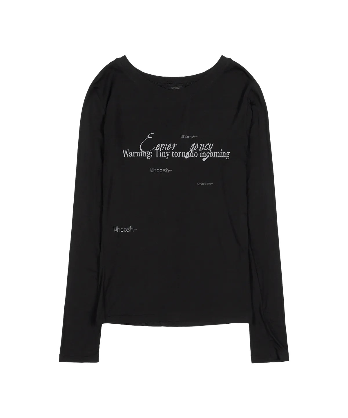 【Fancy Club】BACK CROSS LONG SLEEVE - 2 colors