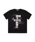 【Fancy Club】 DAMAGE FEARLESS TEE [White / Charcoal / Black]