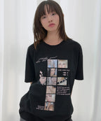 【Fancy Club】 DAMAGE FEARLESS TEE [White / Charcoal / Black]