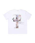 【Fancy Club】 DAMAGE FEARLESS TEE [White / Charcoal / Black]