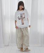 【Fancy Club】 DAMAGE FEARLESS TEE [White / Charcoal / Black]