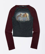 【SCULPTOR】Good Karma Raglan Tee  - 2 colors