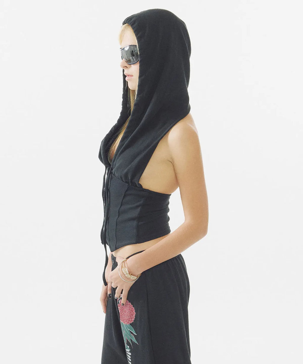 【SCULPTOR】Classic Sleeveless Hoodie - 2 colors