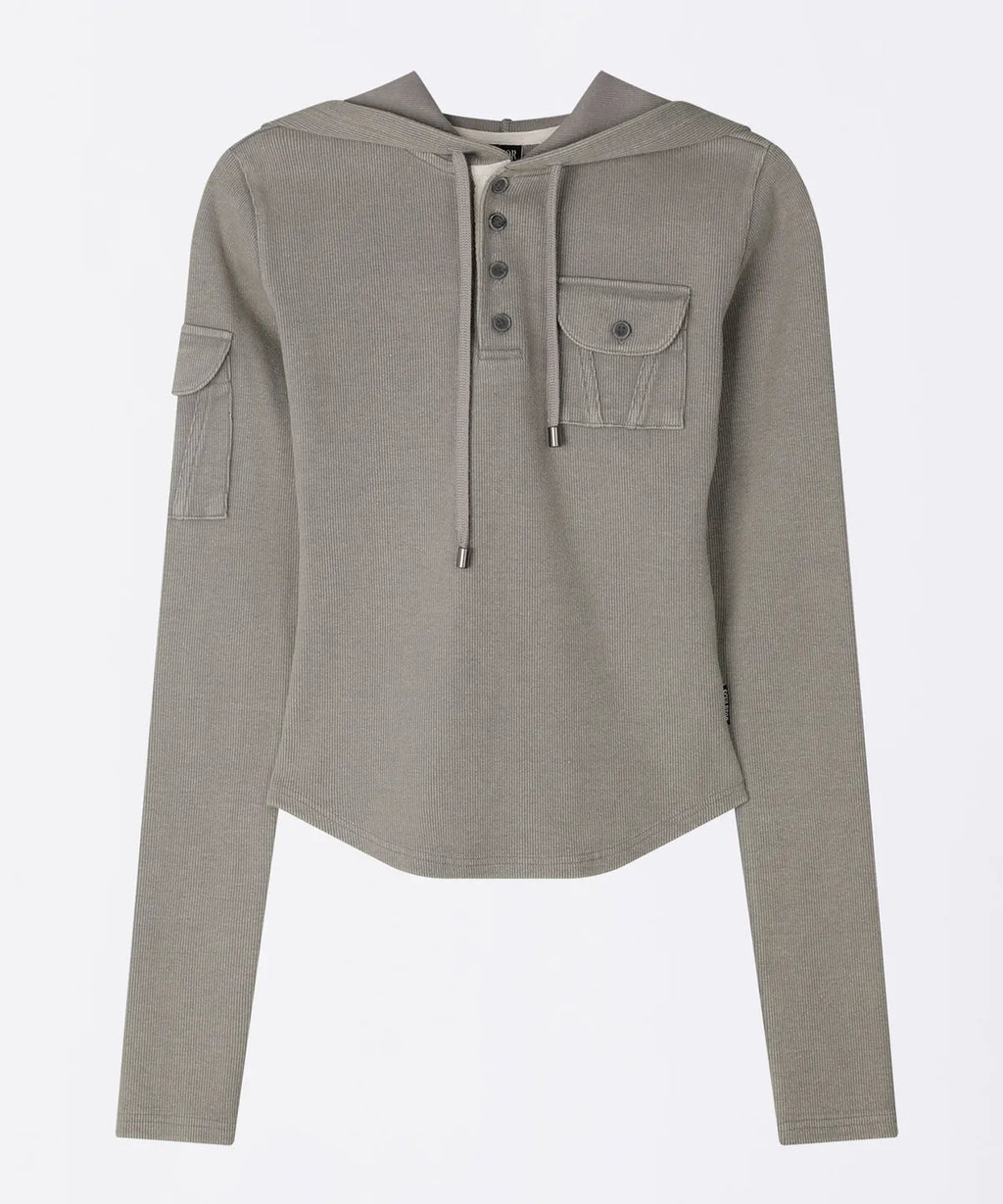 【SCULPTOR】Washed Pocket Hoodie - 3 colors
