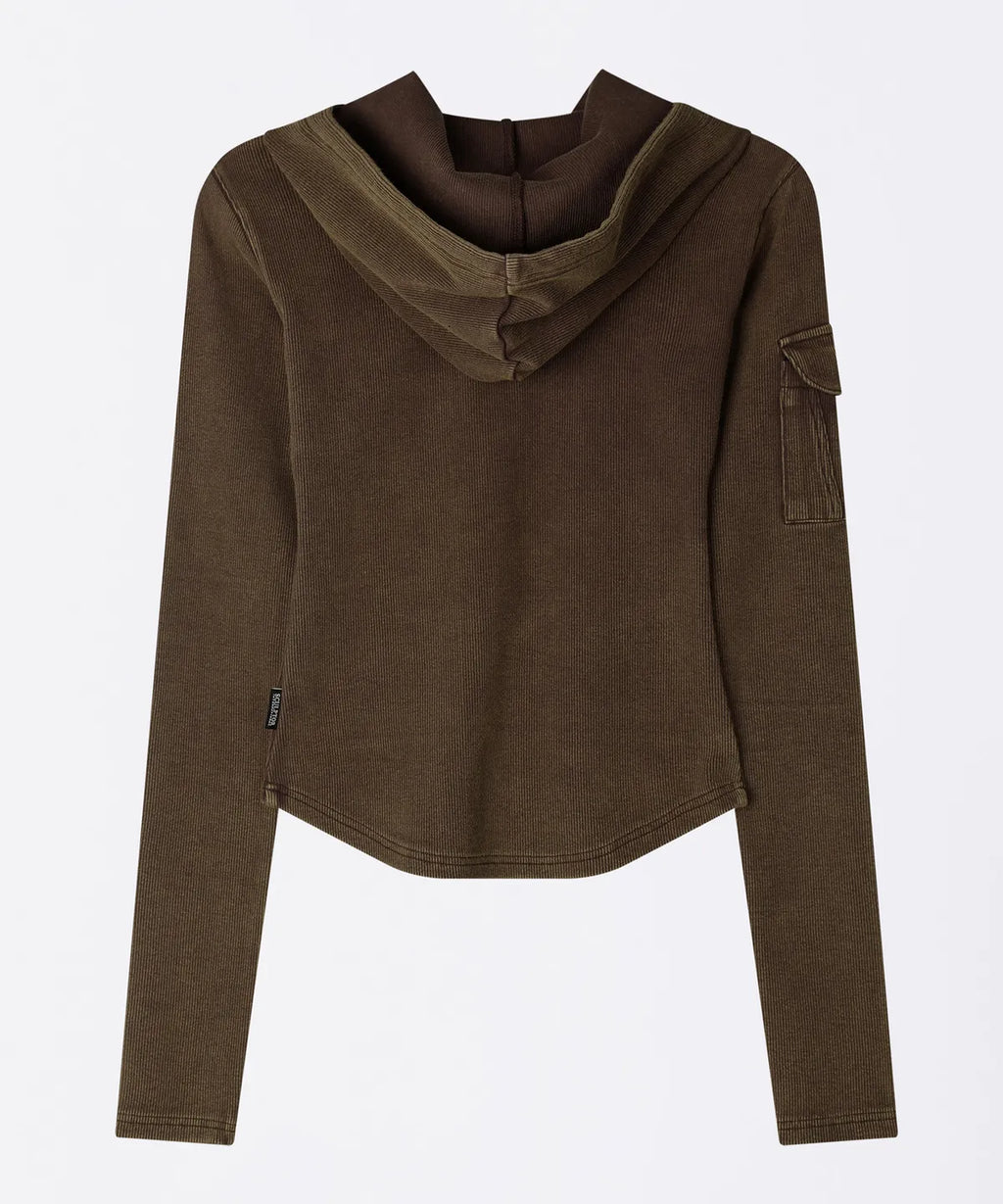 【SCULPTOR】Washed Pocket Hoodie - 3 colors