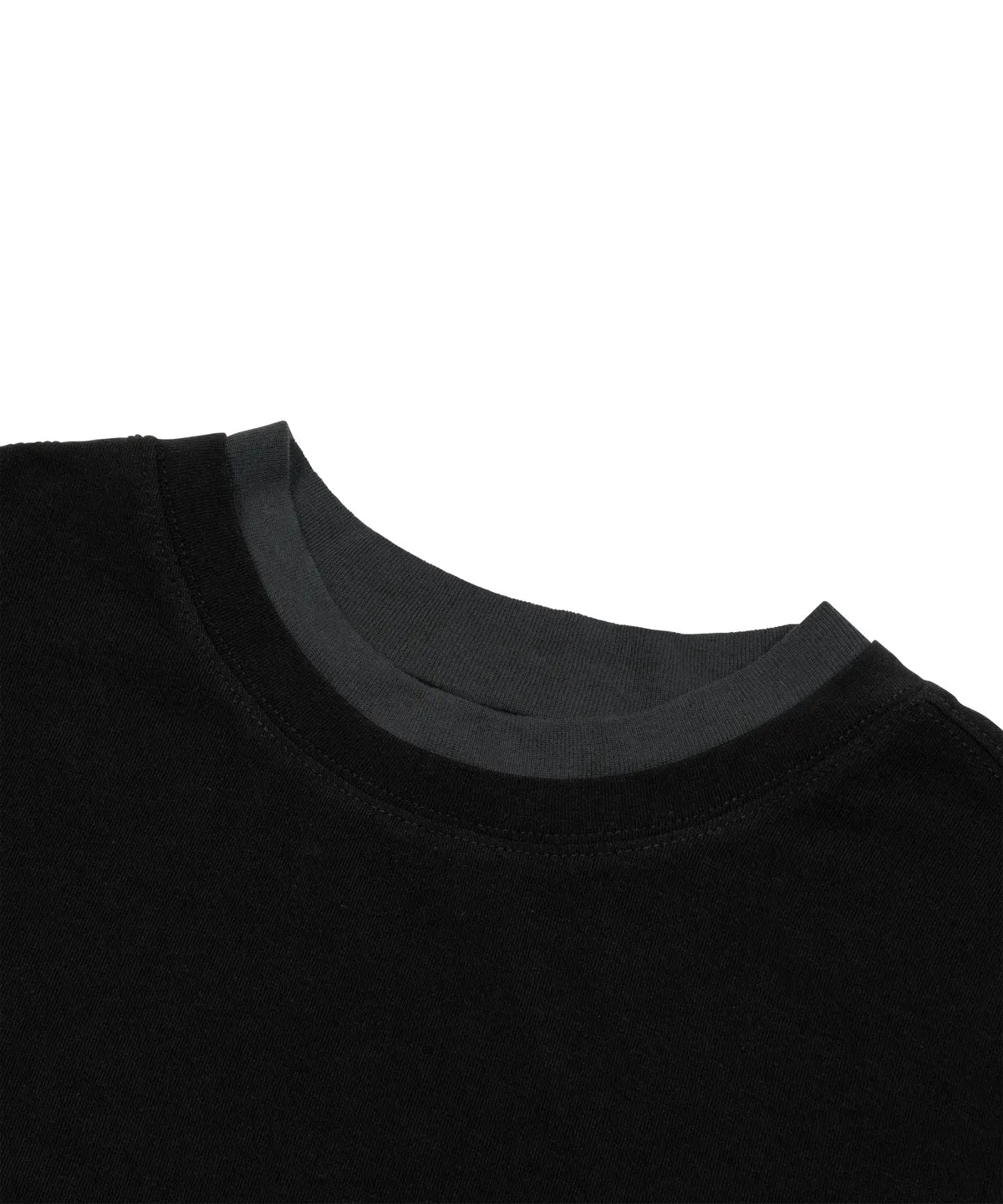 【TCM】 layered button long sleeve - 2 colors