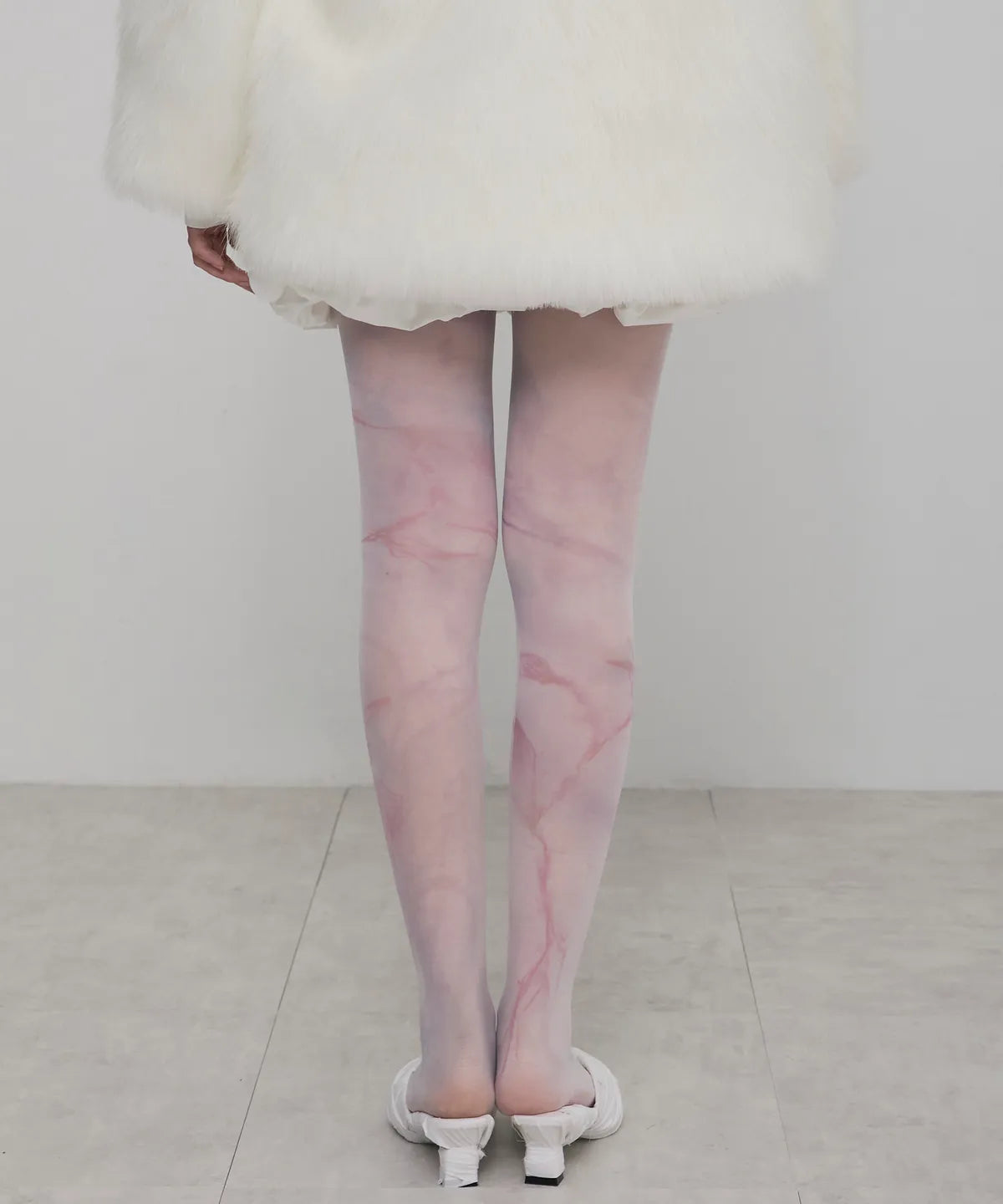 【flare up】 Daydream Tights [Violet / Burgundy]