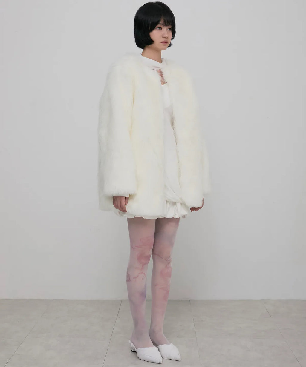 【flare up】 Daydream Tights [Violet / Burgundy]