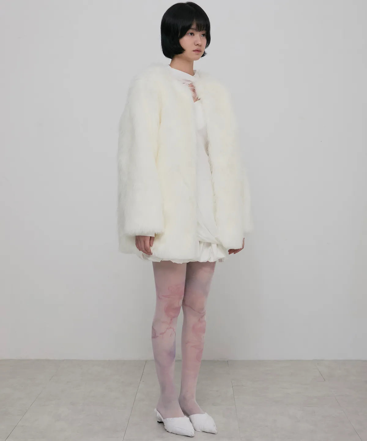 【flare up】 Daydream Tights [Violet / Burgundy]